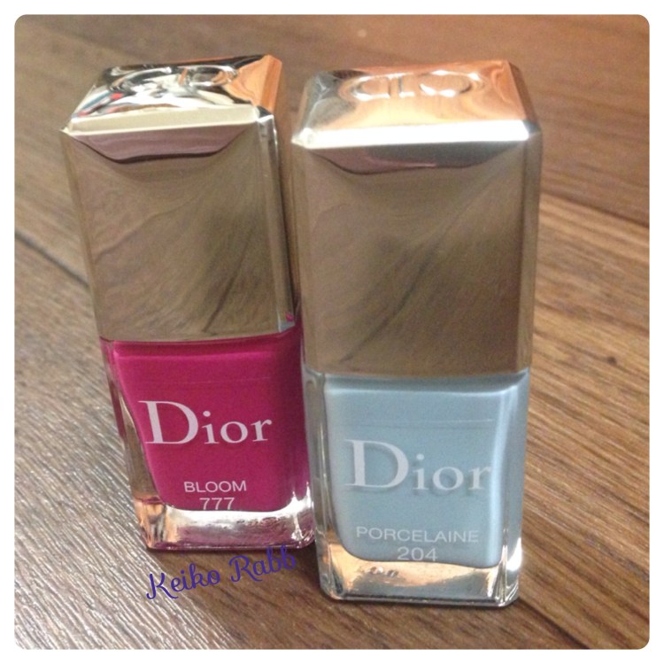 Dior nails spring 2014